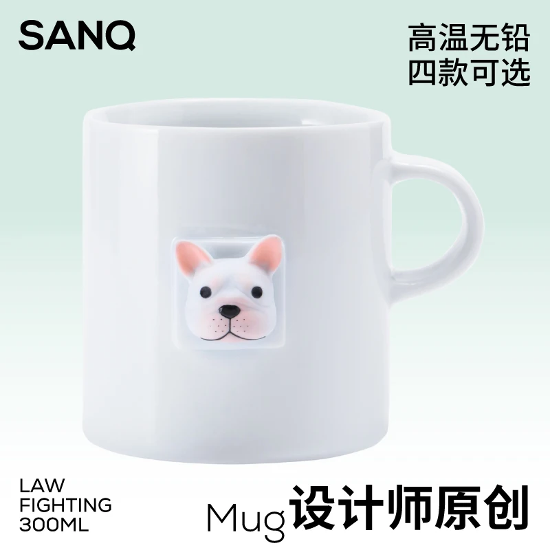 Three shallow the original design method of stereo animal mugs hand-painted ceramic coffee cup bulldog
Three shallow the original design method of stereo animal mugs hand-painted ceramic coffee cup bulldog