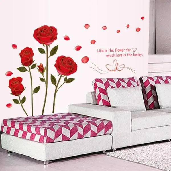Remove Wall Stickers Flower Quotations Mural Decals Home Room TV Background Decorative Art DIY One Generation Wall Poster
Remove Wall Stickers Flower Quotations Mural Decals Home Room TV Background Decorative Art DIY One Generation Wall Poster