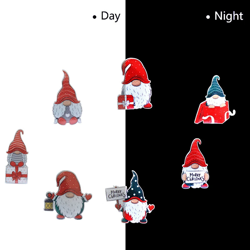 Christmas Magnetic Reflective Stickers For Car And Refrigerator Decoration Removable 7 Dwarfs Shape Clings Wall Stickers Home 
Christmas Magnetic Reflective Stickers For Car And Refrigerator Decoration Removable 7 Dwarfs Shape Clings Wall Stickers Home