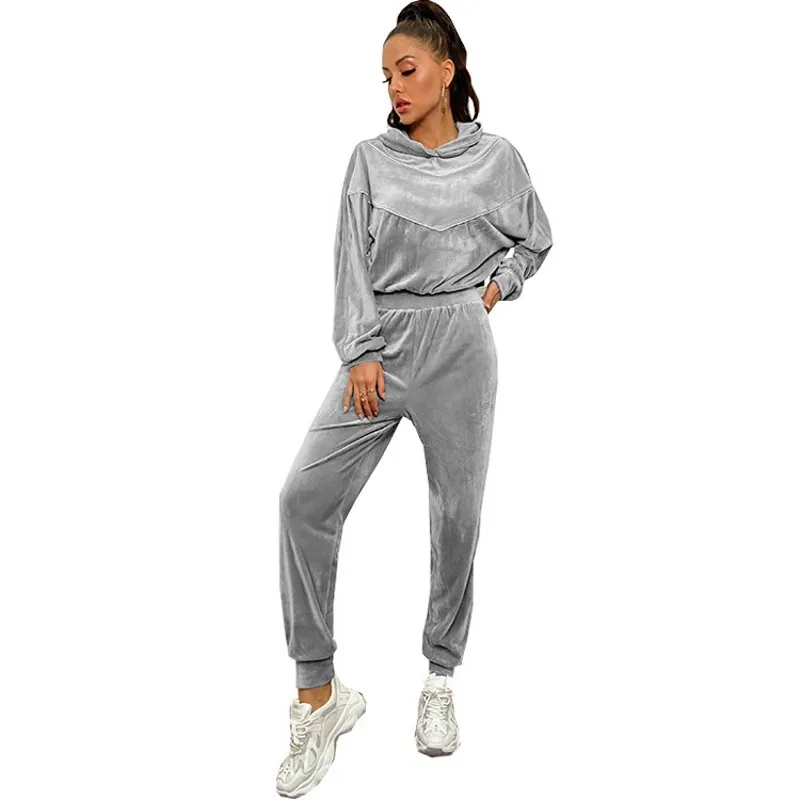 Женский Бархатный спортивный костюм, комплект из 2 предметов, толстовка с капюшоном и длинным рукавом, одежда, новинка зимы 2021, модные толсты...
Женский Бархатный спортивный костюм, комплект из 2 предметов, толстовка с капюшоном и длинным рукавом, одежда, новинка зимы 2021, модные толсты...