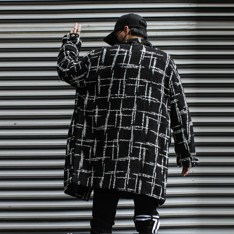 Autumn 2021 Dark Plaid Jacket Long Windbreaker Men Casual Streetwear Trench Coats Men Clothing Korean Style Jackets WB229
Autumn 2021 Dark Plaid Jacket Long Windbreaker Men Casual Streetwear Trench Coats Men Clothing Korean Style Jackets WB229