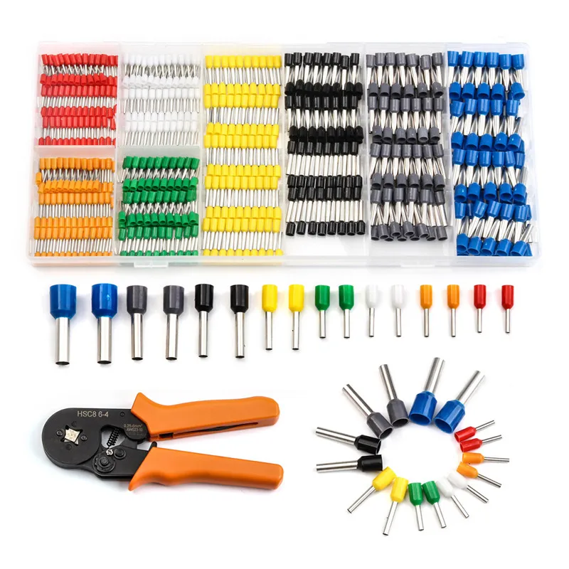 800 PCS Cord End Ferrules Wire Connectors Crimp Terminals with Hand Ferrule Crimper Plier Crimp Tool Kit Set for Stripper Wiring
800 PCS Cord End Ferrules Wire Connectors Crimp Terminals with Hand Ferrule Crimper Plier Crimp Tool Kit Set for Stripper Wiring