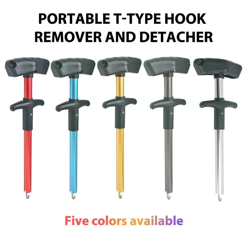 Portable Fishing Hook Remover 17.3cm/6.8in Aluminum Hook Disgorger 5 Colors Available
Portable Fishing Hook Remover 17.3cm/6.8in Aluminum Hook Disgorger 5 Colors Available