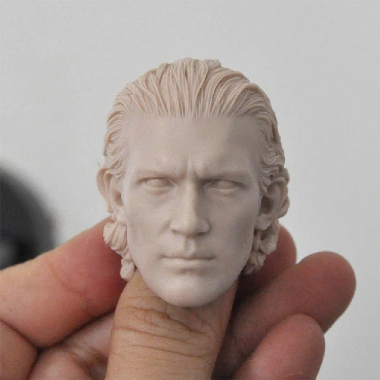 1/6 Scale Antonio Banderas 1989 Version Unpainted Head Models for 12''Figures Bodies
1/6 Scale Antonio Banderas 1989 Version Unpainted Head Models for 12''Figures Bodies
