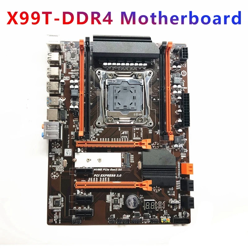 X99 Motherboard DDR4 LGA 2011-3 Supports 4X 32G for E5 2650V3 2680V3 2620 V3 2011-V3 Processor
X99 Motherboard DDR4 LGA 2011-3 Supports 4X 32G for E5 2650V3 2680V3 2620 V3 2011-V3 Processor