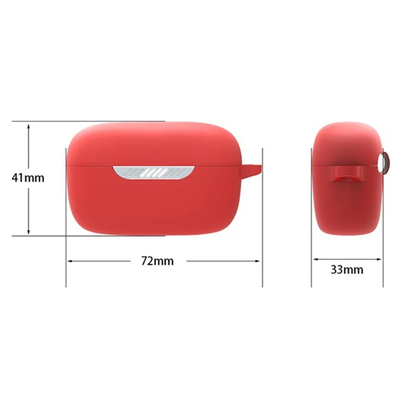 Soft Silicone Shell Protective Cover Earphone Case for-J-BL LIVE FREE NC T21A
Soft Silicone Shell Protective Cover Earphone Case for-J-BL LIVE FREE NC T21A