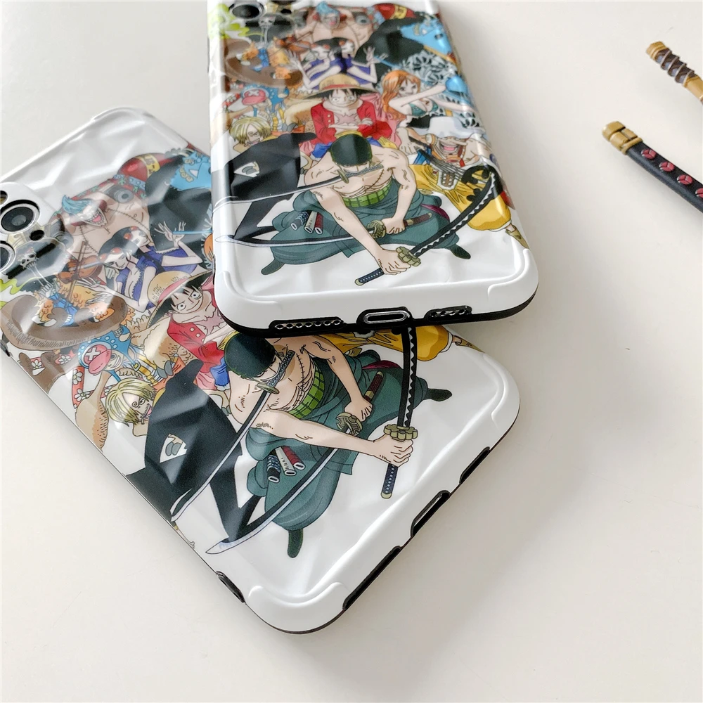 Cartoon muster One piece Luffy ZORO Case for iPhone 11 12 Pro X XR XS MAX 7 8 Plus Japan Anime Diamond Soft Silicon Cover Coque
Cartoon muster One piece Luffy ZORO Case for iPhone 11 12 Pro X XR XS MAX 7 8 Plus Japan Anime Diamond Soft Silicon Cover Coque