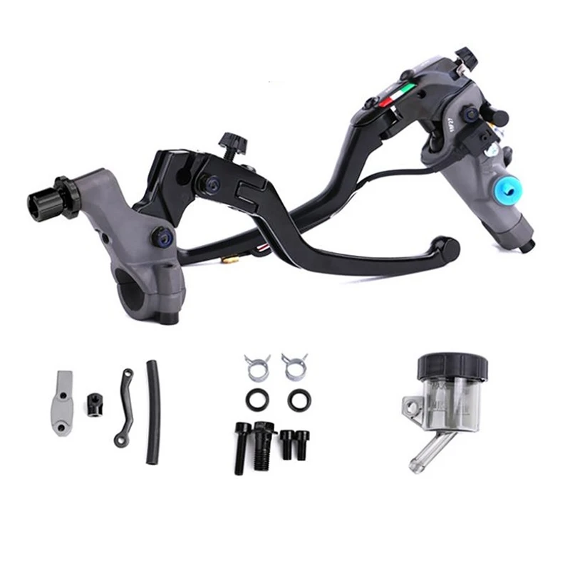 22mm 19RCS Motorcycle Aluminum Radial Hydraulic Brake Master Cylinder Cable Clutch Mirror Clamp for Honda Suzuki Yamaha
22mm 19RCS Motorcycle Aluminum Radial Hydraulic Brake Master Cylinder Cable Clutch Mirror Clamp for Honda Suzuki Yamaha