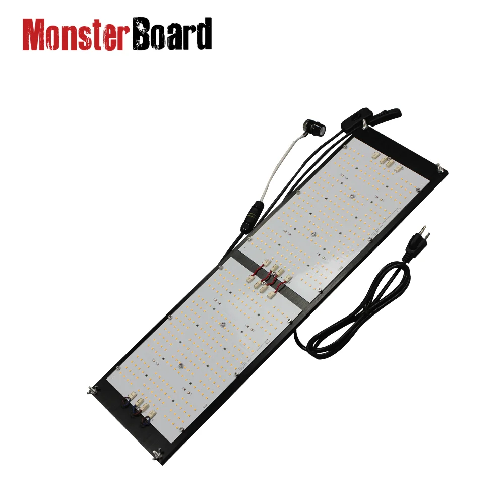 

quantum LED Plant Grow Light Bar- 240W Sunlike Full Spectrum LED Grow Light for Indoor Plants Fanless with Superior LM301h Chip