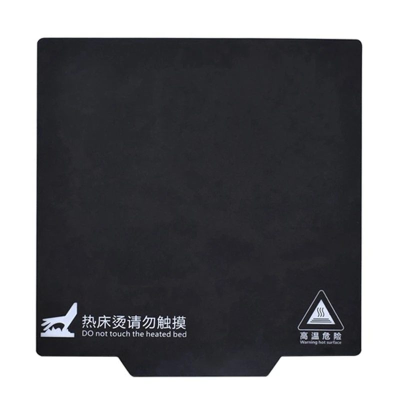 Detachable Magnetic 3D Printer Heating Bed Cover 3/Ender 3 Pro/Ender 3 V2/Ender 5 Pro 3D Printer (Square 235x235mm)
Detachable Magnetic 3D Printer Heating Bed Cover 3/Ender 3 Pro/Ender 3 V2/Ender 5 Pro 3D Printer (Square 235x235mm)