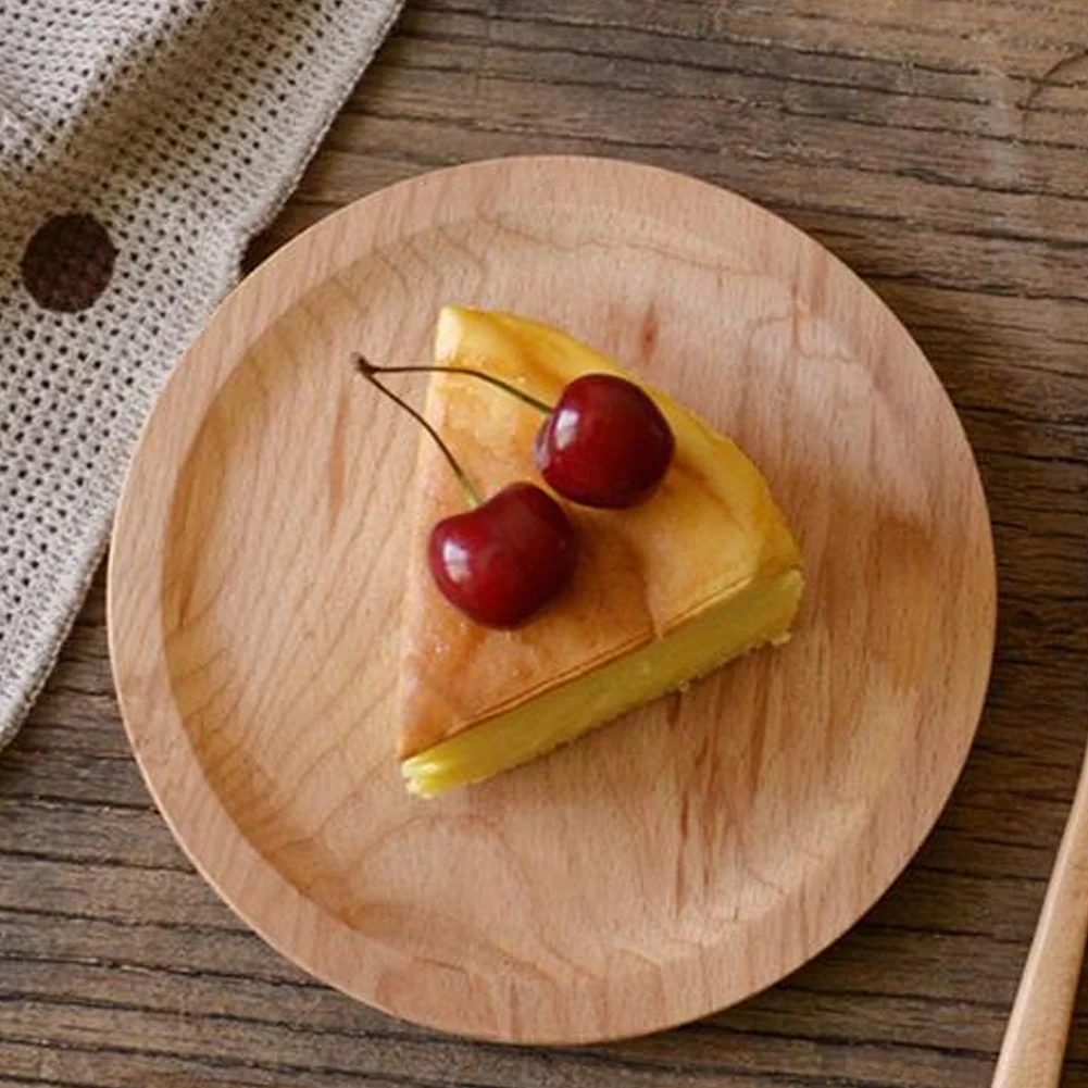 Practical Wooden Serving Plate, Round Wooden Serving Tray, Fruit Dessert Snacks And Cakes Candy Tray Bowls Fruit Plate Storage
Practical Wooden Serving Plate, Round Wooden Serving Tray, Fruit Dessert Snacks And Cakes Candy Tray Bowls Fruit Plate Storage