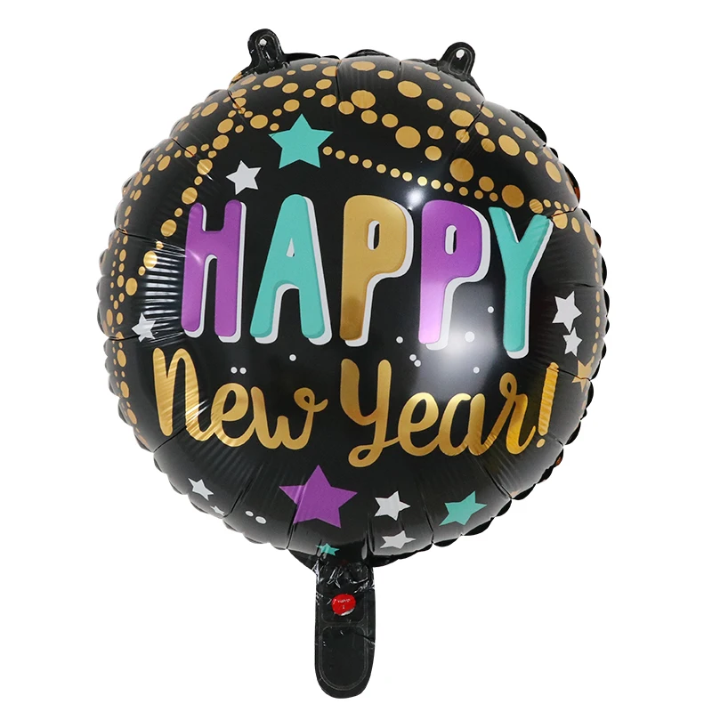 10pcs 18inch Round Happy New Year Foil Helium Balloons Merry Christmas 2021 New Year Eve Party Decoration Noel Air Globos Toys
10pcs 18inch Round Happy New Year Foil Helium Balloons Merry Christmas 2021 New Year Eve Party Decoration Noel Air Globos Toys