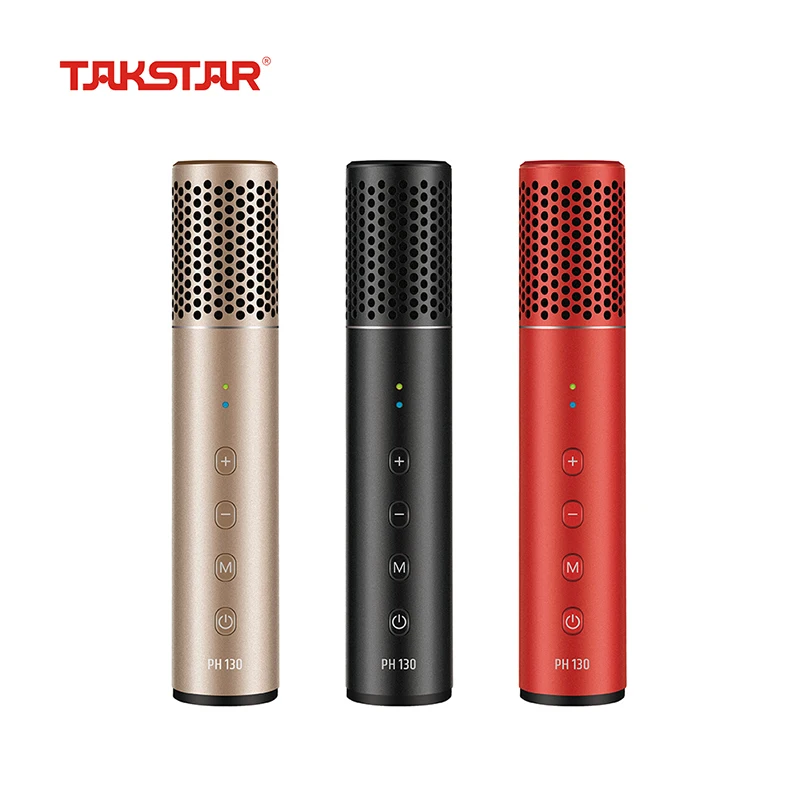TAKSTAR PH130 Wired Smart Phone Microphone Portable Hand-held karaoke Live Broadcast Micro Speaker for Tablet PC /Android/IOS
TAKSTAR PH130 Wired Smart Phone Microphone Portable Hand-held karaoke Live Broadcast Micro Speaker for Tablet PC /Android/IOS