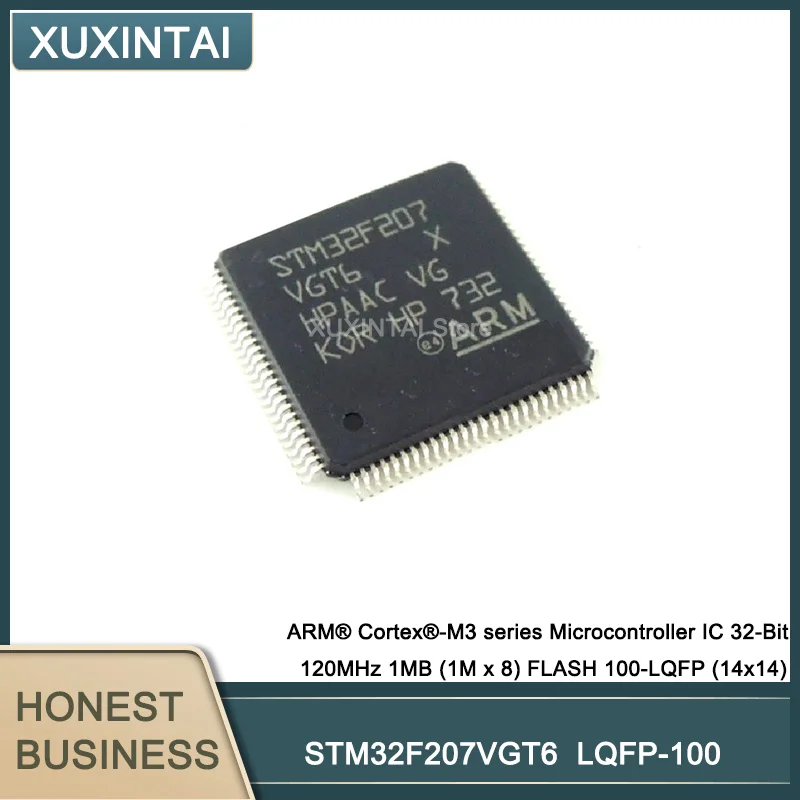 10Pcs/Lot New STM32F207VGT6 STM32F207 ARM® Cortex®-M3 series Microcontroller IC 32-Bit 120MHz 1MB (1M x 8) FLASH 100-LQFP
10Pcs/Lot New STM32F207VGT6 STM32F207 ARM® Cortex®-M3 series Microcontroller IC 32-Bit 120MHz 1MB (1M x 8) FLASH 100-LQFP