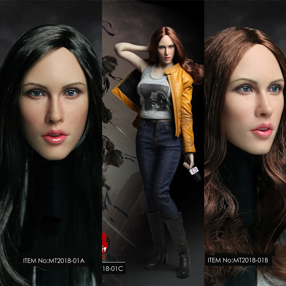 В наличии MR.TOYS MT2018-01 1/6 Scale Megan Fox Head Sculpt игрушки для вырезания с черными/коричневыми волосами для 12 дюймов S12D Body
В наличии MR.TOYS MT2018-01 1/6 Scale Megan Fox Head Sculpt игрушки для вырезания с черными/коричневыми волосами для 12 дюймов S12D Body