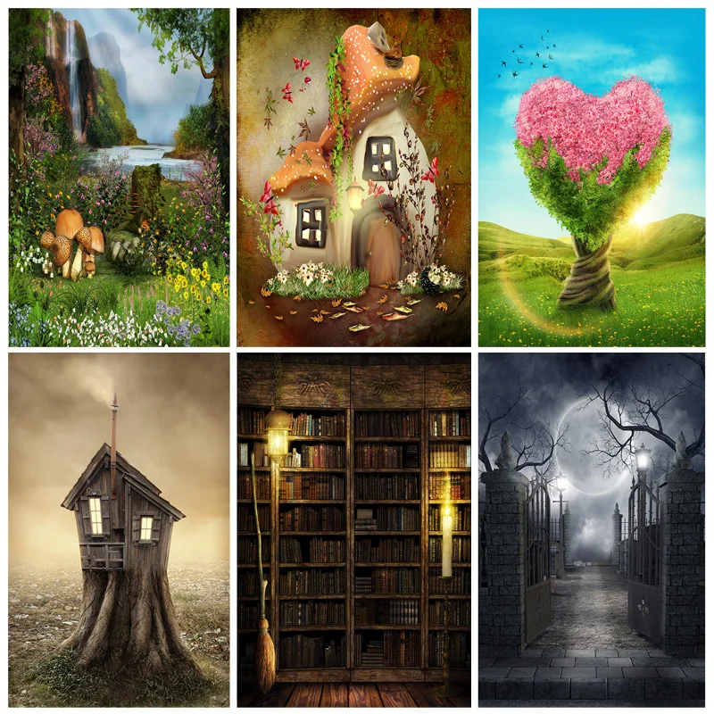 Fairy Tale Wonderland Forest Jungle Fairy Dreamy Photo Backdrops Children Photography Backgrounds For Photo Studio 210404MHT-04
Fairy Tale Wonderland Forest Jungle Fairy Dreamy Photo Backdrops Children Photography Backgrounds For Photo Studio 210404MHT-04