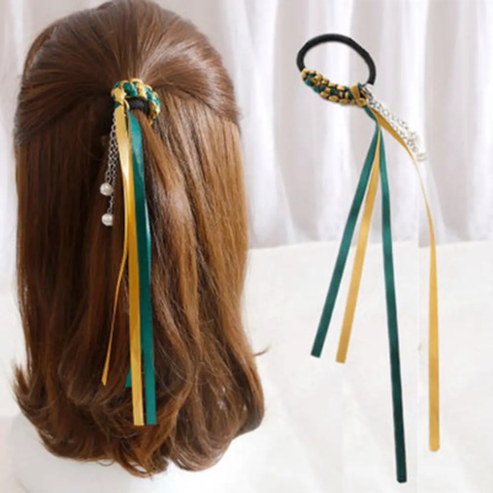 1pc Women Simple Satin Ribbon Weaving Elastic Hair Band Girls' Long Tassel Hair Ties Bands Women Hair Accessories Dropshipping
1pc Women Simple Satin Ribbon Weaving Elastic Hair Band Girls' Long Tassel Hair Ties Bands Women Hair Accessories Dropshipping