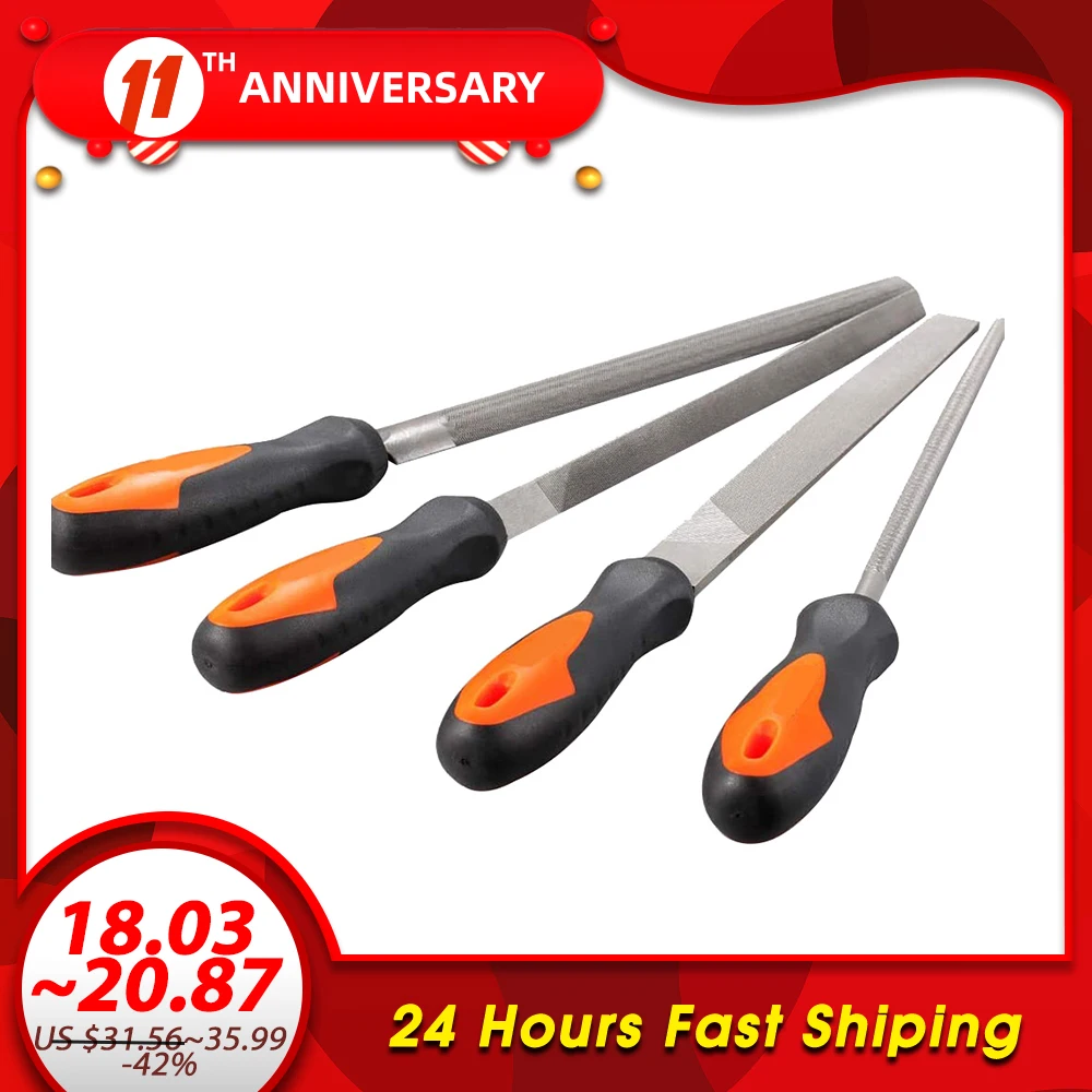 16/18 PCSFlat File Kit Steel File Set for Woodwork Metal Model Hobby Applications Hand Tool Set
16/18 PCSFlat File Kit Steel File Set for Woodwork Metal Model Hobby Applications Hand Tool Set