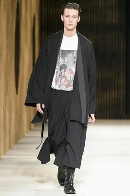 seven-quarter Men's wide leg casual pants loose spring summer 2021 fashion show young people fold big leg pants
seven-quarter Men's wide leg casual pants loose spring summer 2021 fashion show young people fold big leg pants