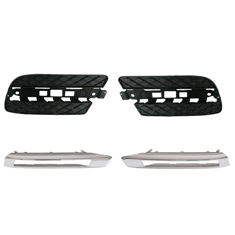 Front Bumper Grille Fog Light Cover Trim 1648847122 1648847222 1648847322 for Mercedes-Benz X164 GL350 GL450 2010-2012
Front Bumper Grille Fog Light Cover Trim 1648847122 1648847222 1648847322 for Mercedes-Benz X164 GL350 GL450 2010-2012