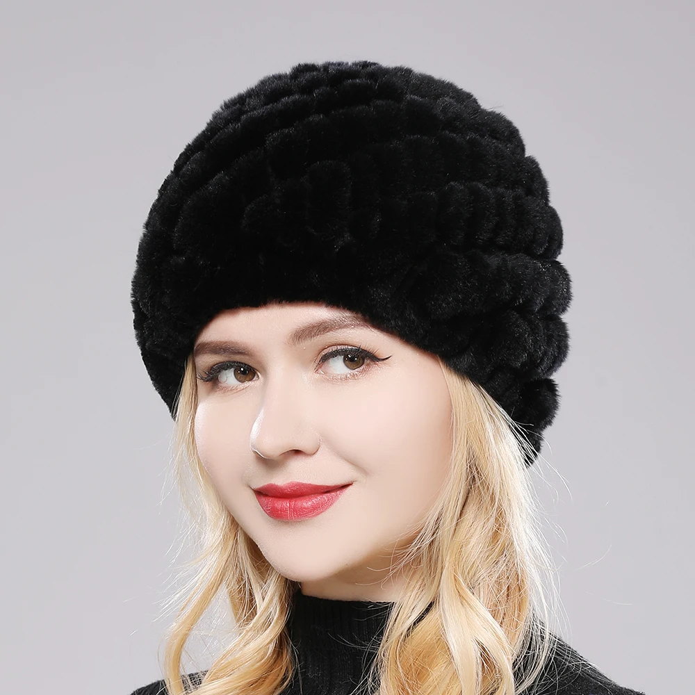 Women Winter Warm Real Rex Rabbit Fur Hat Snow Cap Winter Hats for Women Girls Real Fur Knit Skullies Beanies Natural Fluffy Hat
Women Winter Warm Real Rex Rabbit Fur Hat Snow Cap Winter Hats for Women Girls Real Fur Knit Skullies Beanies Natural Fluffy Hat