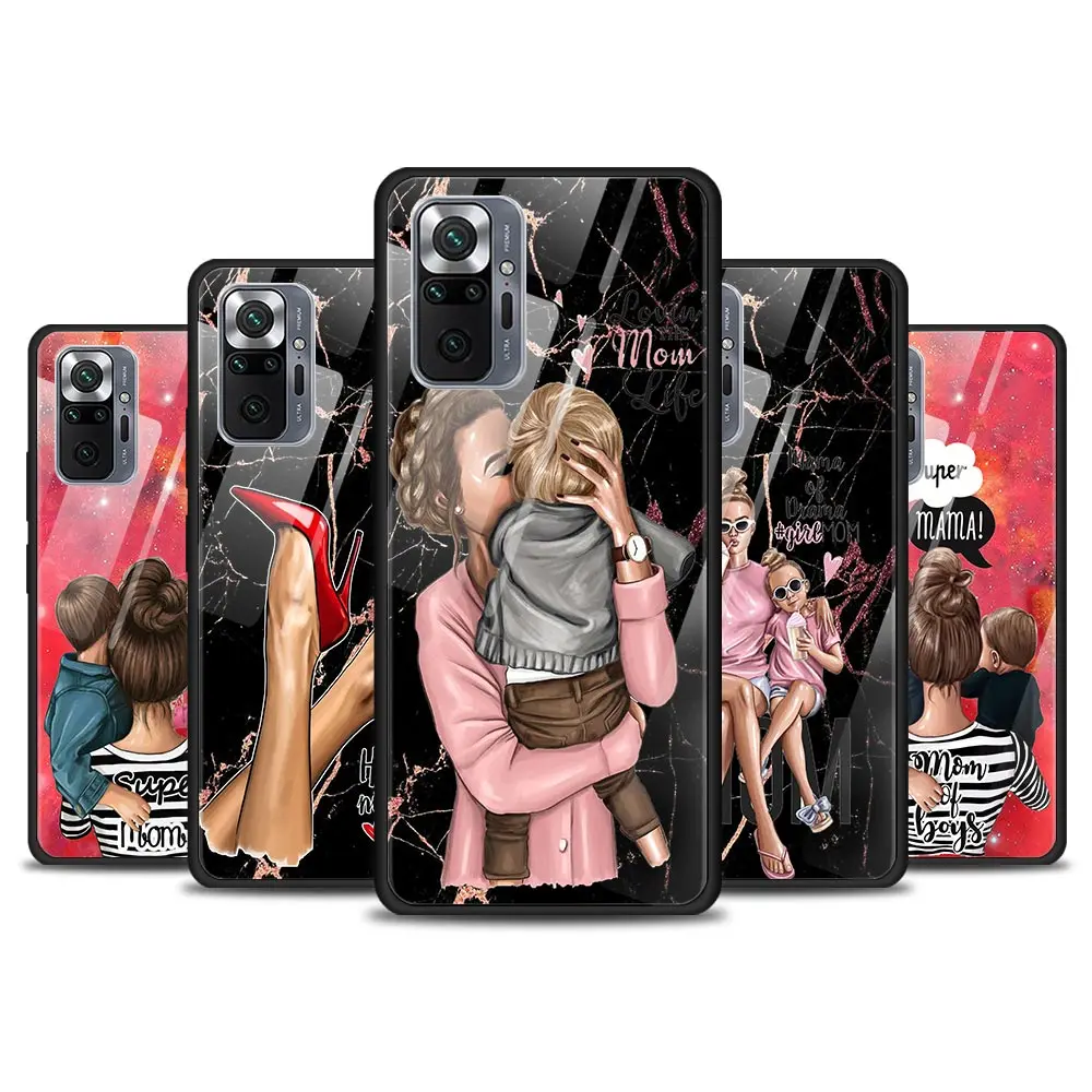 Tempered Glass Phone Case For Xiaomi Redmi Note 10 9T 9S 9 8T K40 8 Pro 8A 7 9A 9C Cover Funda Capa Luxury Super Mom Baby Woman
Tempered Glass Phone Case For Xiaomi Redmi Note 10 9T 9S 9 8T K40 8 Pro 8A 7 9A 9C Cover Funda Capa Luxury Super Mom Baby Woman