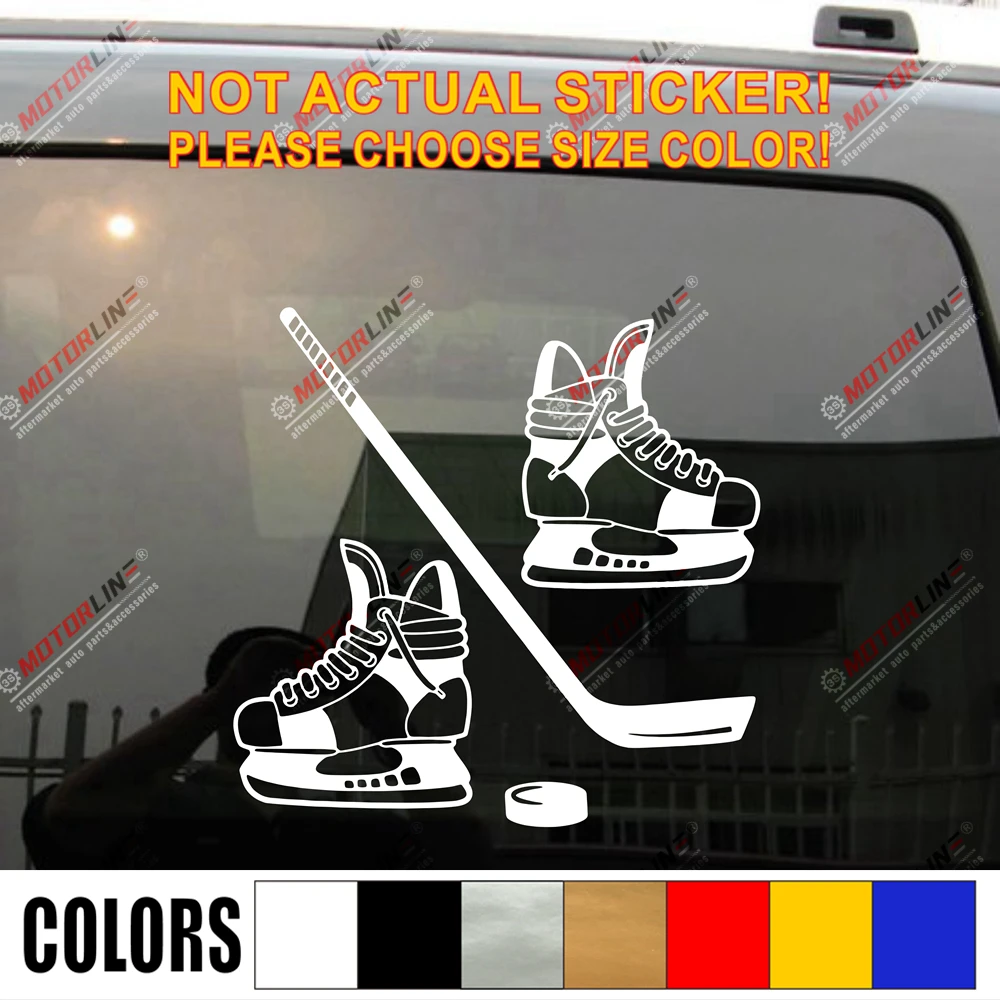 Hockey Gear Decal Sticker Car Vinyl pick size color die cut no background
Hockey Gear Decal Sticker Car Vinyl pick size color die cut no background