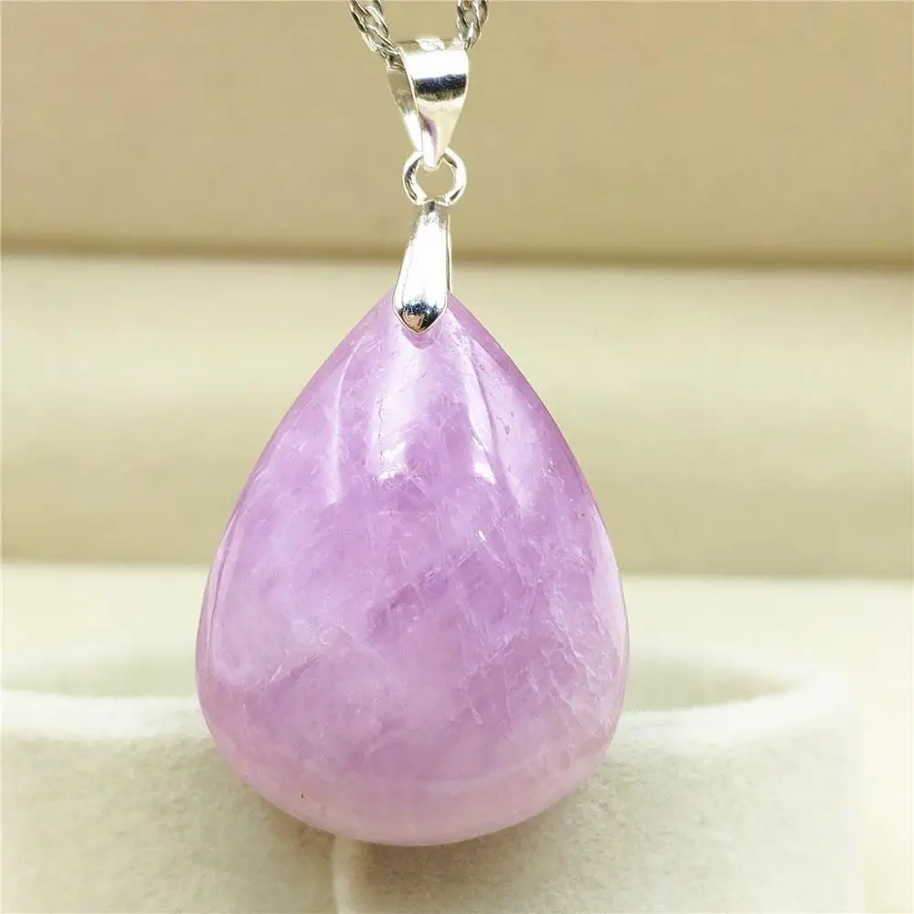 Natural Purple Kunzite Quartz Pendant Cat Eye 29x22x11mm Water Drop Men Women Gemstone Necklace Jewelry AAAAA
Natural Purple Kunzite Quartz Pendant Cat Eye 29x22x11mm Water Drop Men Women Gemstone Necklace Jewelry AAAAA