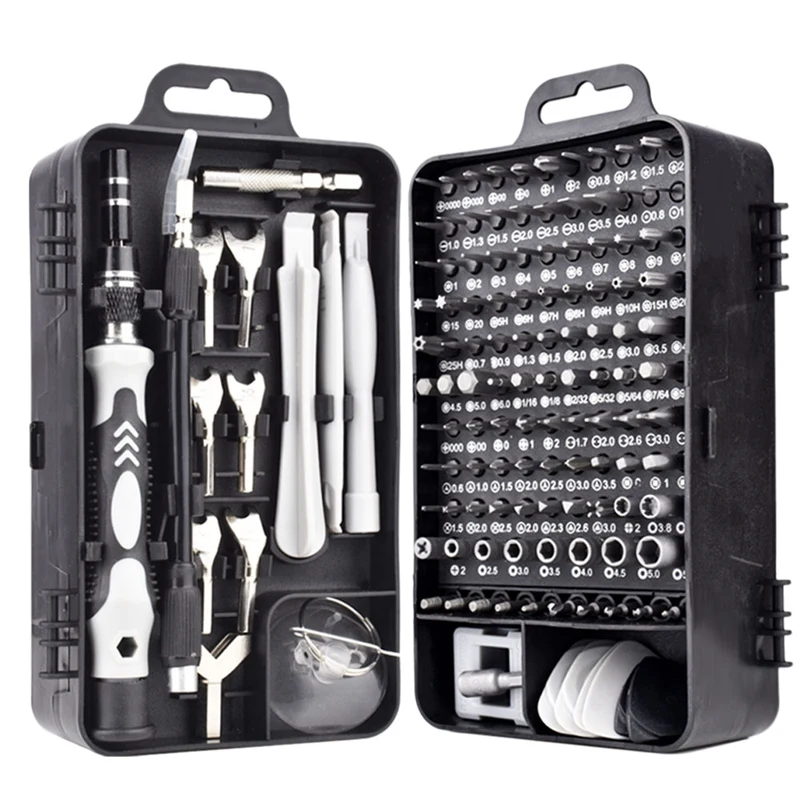 135 In1 Screwdriver Magnetic Tools Sets for Mobile Phone Tablet Computer Eyeglasses Electronic Repair DIY Tool Kit
135 In1 Screwdriver Magnetic Tools Sets for Mobile Phone Tablet Computer Eyeglasses Electronic Repair DIY Tool Kit