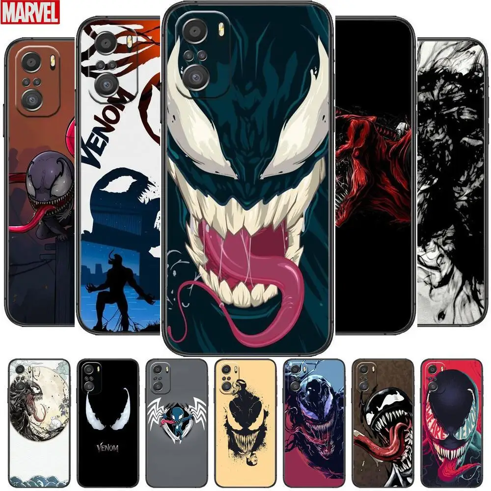 Cartoon Venom Phone Case For xiaomi redmi 11 Lite pro Ultra 10 9 8 MIX 4 FOLD 10T Black Cover Silicone Back Prett
Cartoon Venom Phone Case For xiaomi redmi 11 Lite pro Ultra 10 9 8 MIX 4 FOLD 10T Black Cover Silicone Back Prett