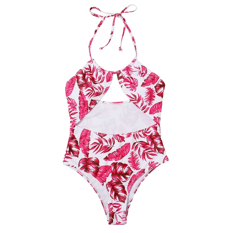 Leaves Print One Piece Swimsuit Hollow Out Sexy Halter Body Suits Women 2021 New BeachWear Monokini Bathing Suit Woman Swimwear
Leaves Print One Piece Swimsuit Hollow Out Sexy Halter Body Suits Women 2021 New BeachWear Monokini Bathing Suit Woman Swimwear
