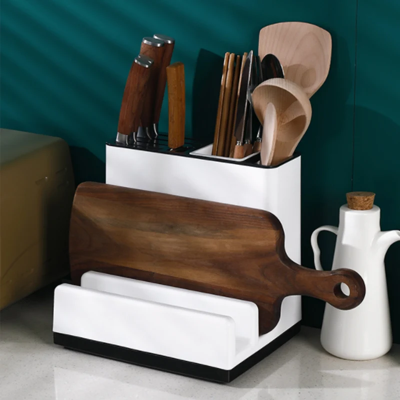 Household Knife Rest Kitchen Knife Storage Rack Knife Chopsticks Integrated Kitchen Board Chopping Board Rack Storage Rack
Household Knife Rest Kitchen Knife Storage Rack Knife Chopsticks Integrated Kitchen Board Chopping Board Rack Storage Rack