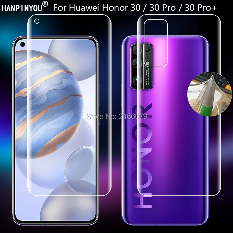 Для Huawei Honor 30 / Honor 30 Pro Plus прозрачная ТПУ/матовая Гидрогелевая полная защитная пленка для экрана с защитой от отпечатков пальцев
Для Huawei Honor 30 / Honor 30 Pro Plus прозрачная ТПУ/матовая Гидрогелевая полная защитная пленка для экрана с защитой от отпечатков пальцев