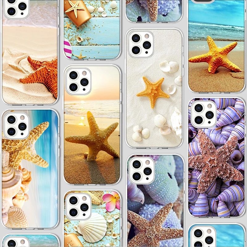ciciber Funda Case for Iphone 13 Case for IPhone 12 13 11 Pro XR 7 X XS MAX 8 6 6S Plus 5 SE 2020 Silicone Starfish Beach Shell
ciciber Funda Case for Iphone 13 Case for IPhone 12 13 11 Pro XR 7 X XS MAX 8 6 6S Plus 5 SE 2020 Silicone Starfish Beach Shell