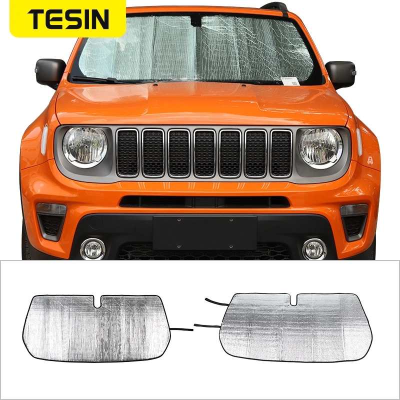 Car Front Windshield Sunshades Sun Visor Cover for Jeep Renegade 2016 2015 2016 2017 2018 2019 2020 Anti UV Interior Accessories
Car Front Windshield Sunshades Sun Visor Cover for Jeep Renegade 2016 2015 2016 2017 2018 2019 2020 Anti UV Interior Accessories