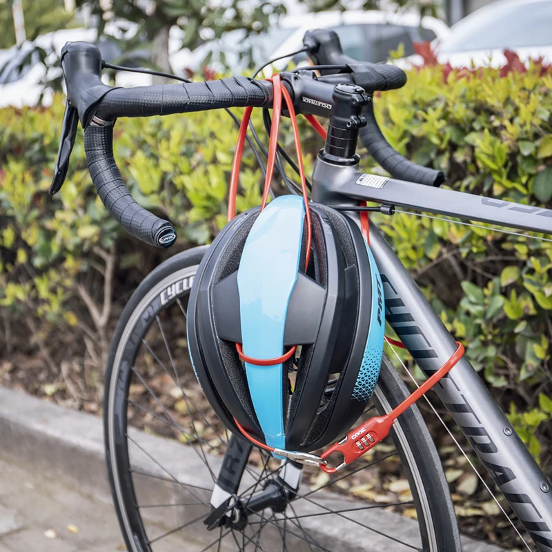 GIYO Bicycle Lock With Combination Cable Lock For Mountain Road Bike Helmet Lightweight Multifunction Luggage Cycle Bike Lock
GIYO Bicycle Lock With Combination Cable Lock For Mountain Road Bike Helmet Lightweight Multifunction Luggage Cycle Bike Lock