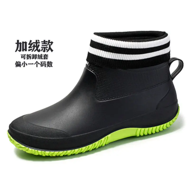 Rain Boots Men and Women's Rubber Anti-skid Colorful Unisex Ankle Rainboots Lightweight Slip On Boots Rain Shoes Waterproof
Rain Boots Men and Women's Rubber Anti-skid Colorful Unisex Ankle Rainboots Lightweight Slip On Boots Rain Shoes Waterproof