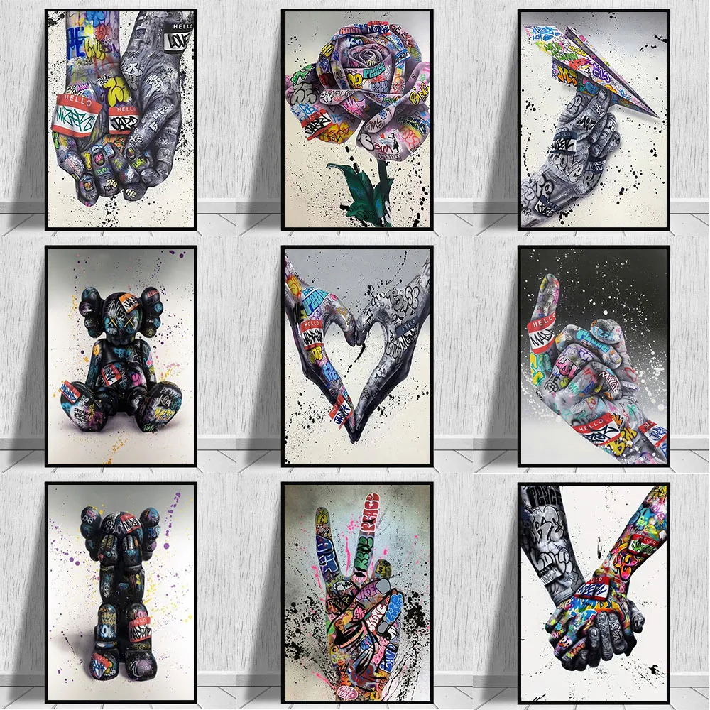 Abstract Graffiti Street Art Lovers Kiss Canvas Painting Posters And Handmade Prints Living Room Wall Art Posters Home Decor
Abstract Graffiti Street Art Lovers Kiss Canvas Painting Posters And Handmade Prints Living Room Wall Art Posters Home Decor