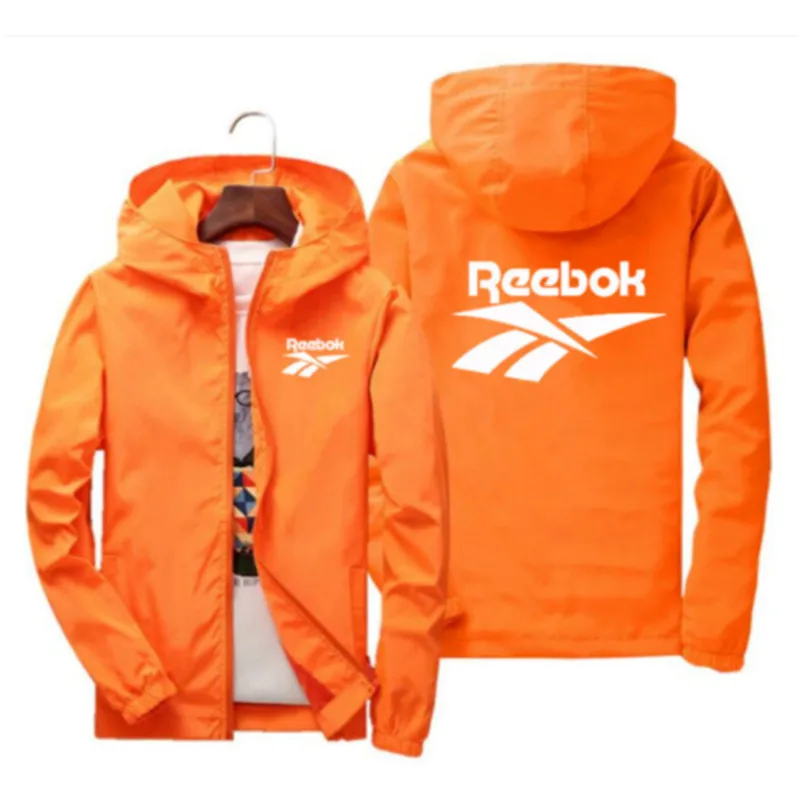 2021Summer New Windbreaker Clothing Printed Men's Jacket Thin Men's Zipper Brand Autumn Coat Outdoor Hooded Men's Windbreaker