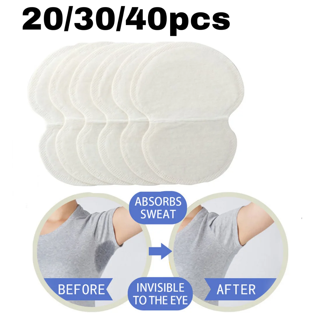 20/30/40Pcs Underarm Clothing Armpit Care Armpits Sweat Pads Summer Disposable Absorbing Sweat Scent Deodorant Antiperspirant
20/30/40Pcs Underarm Clothing Armpit Care Armpits Sweat Pads Summer Disposable Absorbing Sweat Scent Deodorant Antiperspirant