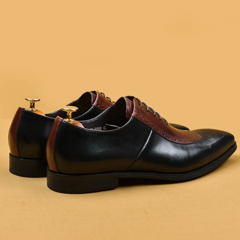 Plus Size British Genuine Leather Formal Dress Party Wingtip Brogues Shoes Pointed Toe Men's Wedding Oxfords For Bridal AS247
Plus Size British Genuine Leather Formal Dress Party Wingtip Brogues Shoes Pointed Toe Men's Wedding Oxfords For Bridal AS247