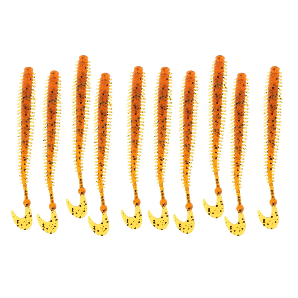 10pcs Soft Fishing Lure Sea Worms lifelike Earthworms Maggot Lure Clamworm Swimbaits Vivid Color Easy to use
10pcs Soft Fishing Lure Sea Worms lifelike Earthworms Maggot Lure Clamworm Swimbaits Vivid Color Easy to use