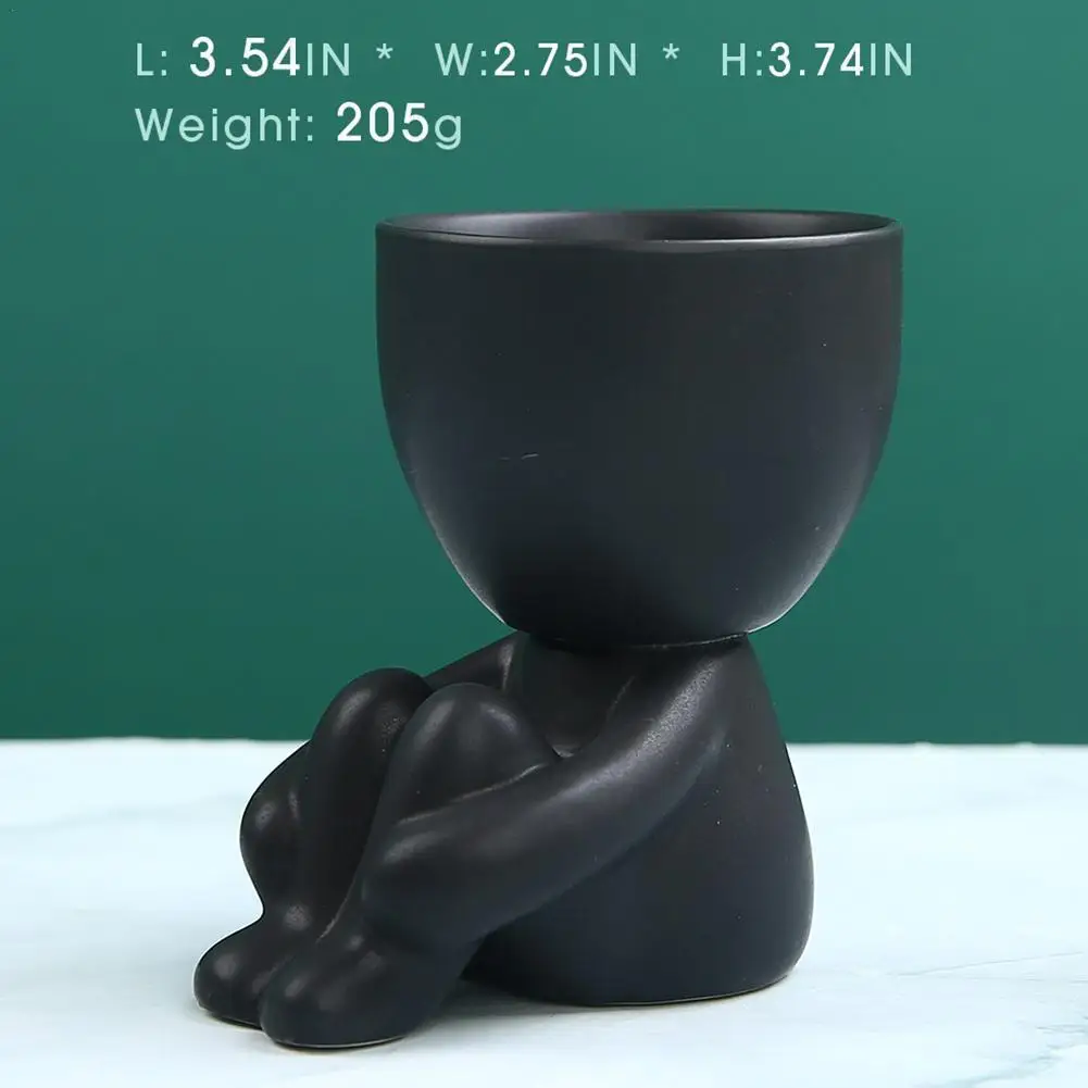 Cute Nordic Little People Body Art Pot Desktop Window Home Flower Plant Vase Succulent Container Pot Cactus Crafts Succulen P0V7
Cute Nordic Little People Body Art Pot Desktop Window Home Flower Plant Vase Succulent Container Pot Cactus Crafts Succulen P0V7