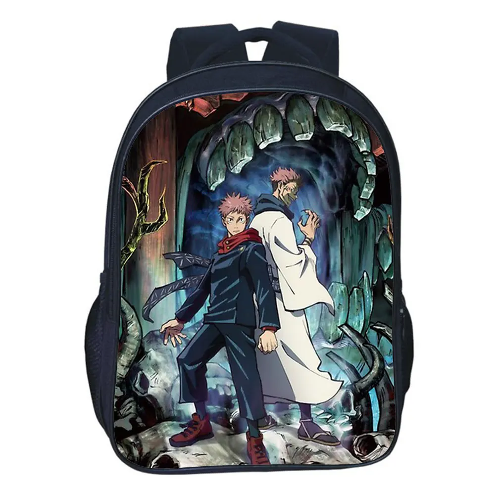 Anime Jujutsu Kaisen Backpack Japan Anime Bookbag Kids Cartoons School Bag Casual Rucksack Men Double-layer Bags
Anime Jujutsu Kaisen Backpack Japan Anime Bookbag Kids Cartoons School Bag Casual Rucksack Men Double-layer Bags