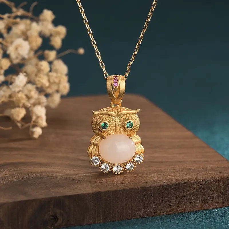 Pendant Necklace Women's Necklace Owl Personality 2021 Fashionable Animal Chain Necklace for Women Christmas Gift
Pendant Necklace Women's Necklace Owl Personality 2021 Fashionable Animal Chain Necklace for Women Christmas Gift