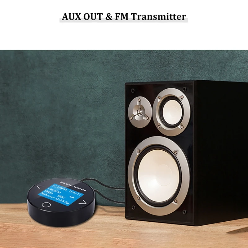 Car DAB/DAB+ Radio Adaptor Portable DAB Digital Radio FM Transmitter Music Receiver with Aux Out
Car DAB/DAB+ Radio Adaptor Portable DAB Digital Radio FM Transmitter Music Receiver with Aux Out