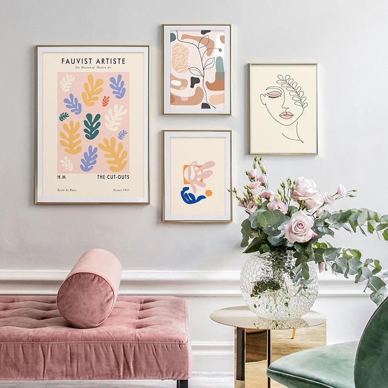 Abstract Matisse Line Face Coral Leaves Wall Art Canvas Painting Nordic Posters And Prints Wall Pictures For Living Room Decor
Abstract Matisse Line Face Coral Leaves Wall Art Canvas Painting Nordic Posters And Prints Wall Pictures For Living Room Decor