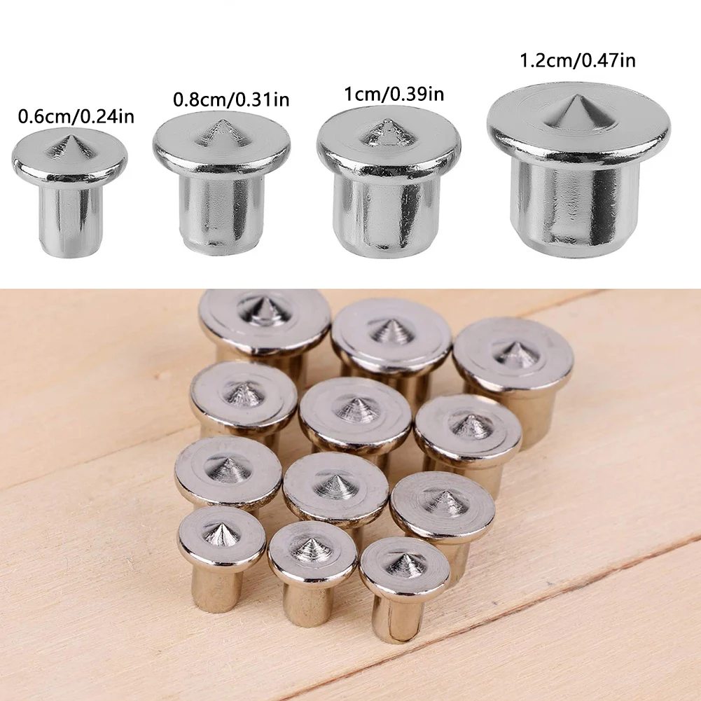 12PCS Center Points Pin Woodworking Alignment Tool Round Wood Pin Locator 6 8 10 12MM for Accurate Drilling Proper Dowel
12PCS Center Points Pin Woodworking Alignment Tool Round Wood Pin Locator 6 8 10 12MM for Accurate Drilling Proper Dowel