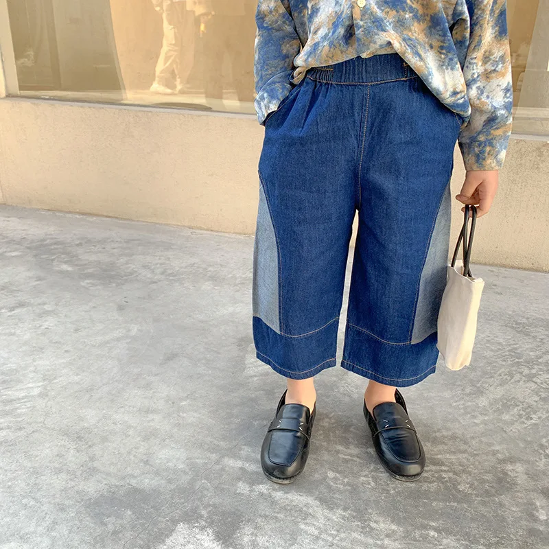 Детские сексуальные брюки, джинсы для мальчиков на весну и осень 2021, корейские Красивые прямые брюки, джинсы с пэчворком 
Детские сексуальные брюки, джинсы для мальчиков на весну и осень 2021, корейские Красивые прямые брюки, джинсы с пэчворком