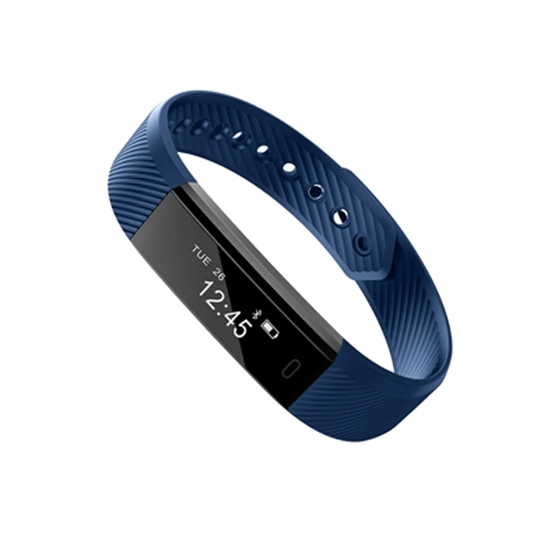 ID115 Smart Bracelet Fitness Tracker Step Counter Activity Monitor Band Alarm Clock Vibration Wristband IOS Android phone
ID115 Smart Bracelet Fitness Tracker Step Counter Activity Monitor Band Alarm Clock Vibration Wristband IOS Android phone